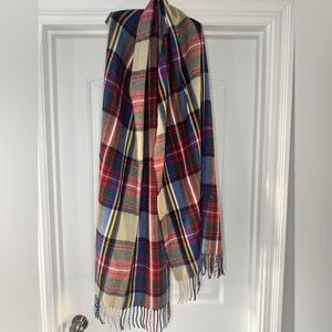 NWT - Women’s J Crew Factory Plaid Scarf (OS)